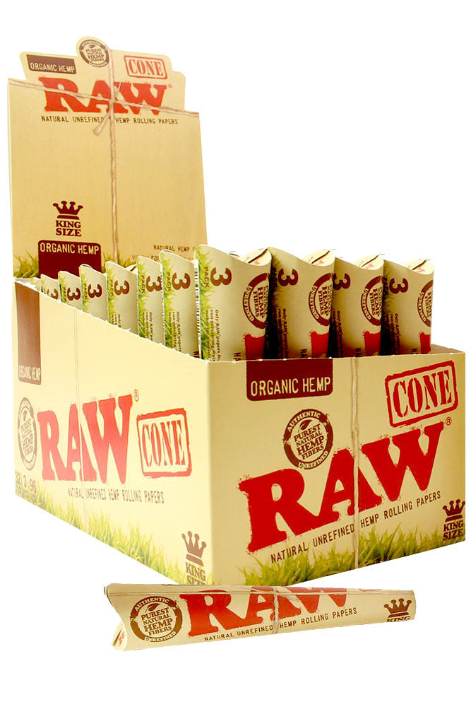 Raw organic cone King Size - 32 packs