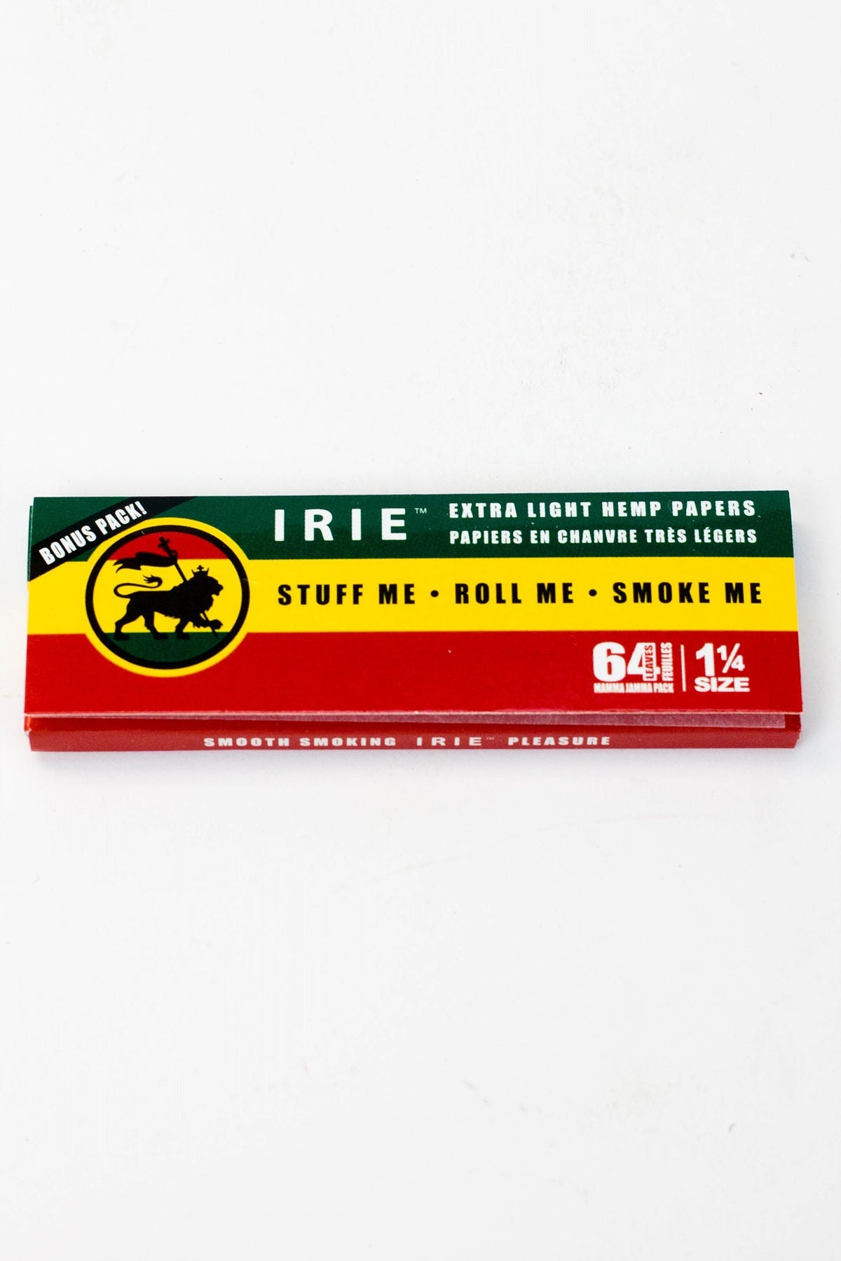 IRIE RASTA Rolling Paper 1¼ - 24 packs