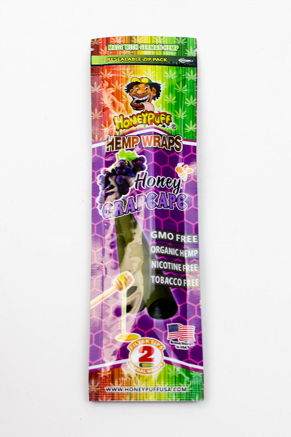 HONEY PUFF | Fruit Flavored Hemp Wraps Box of 12