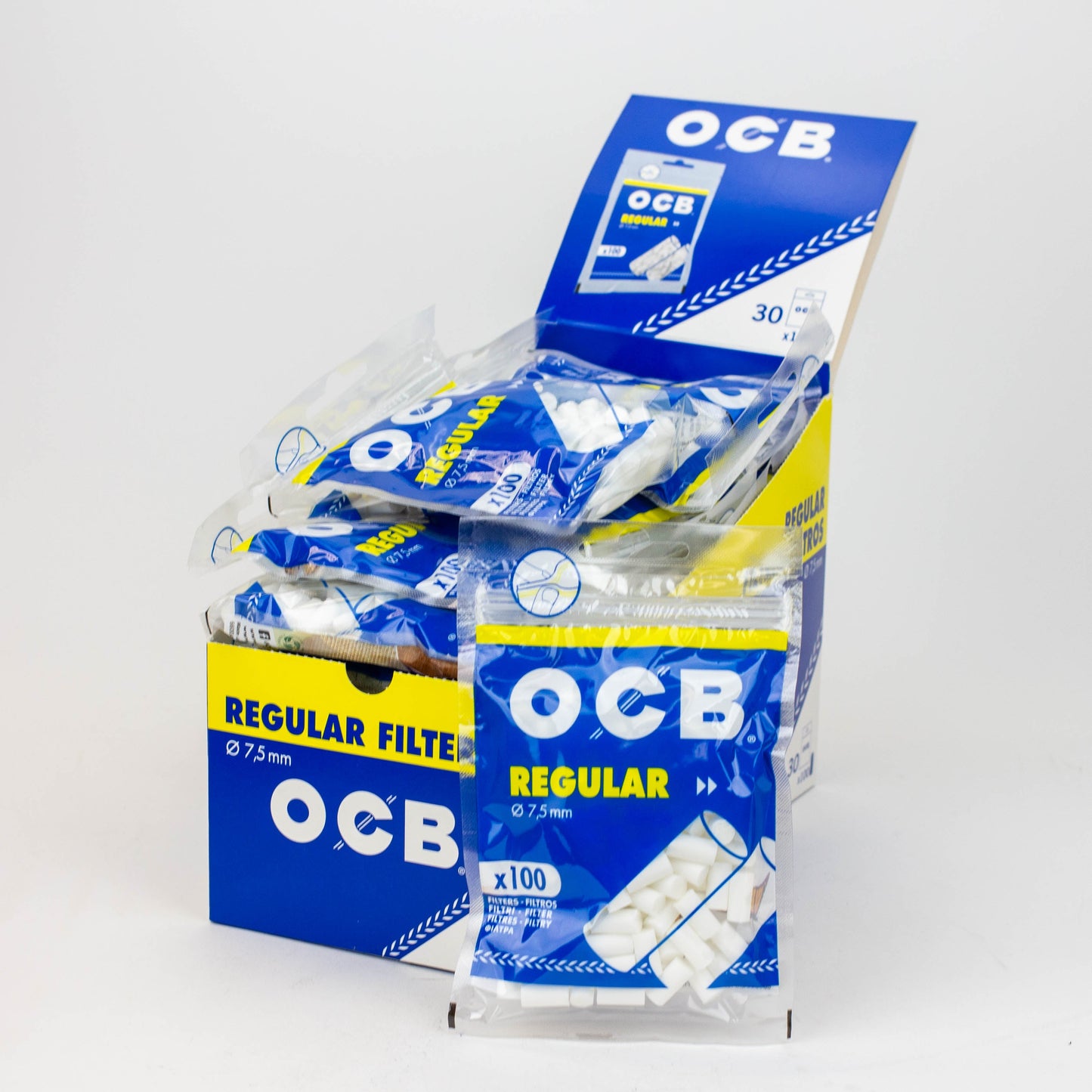 OCB regular Filters display box - 30 bags