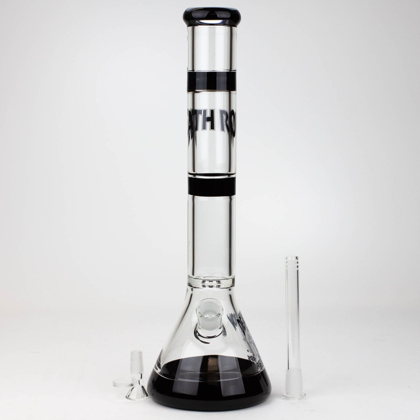 DEATH ROW-15.5" 7 mm Glass water pipe by Infyniti