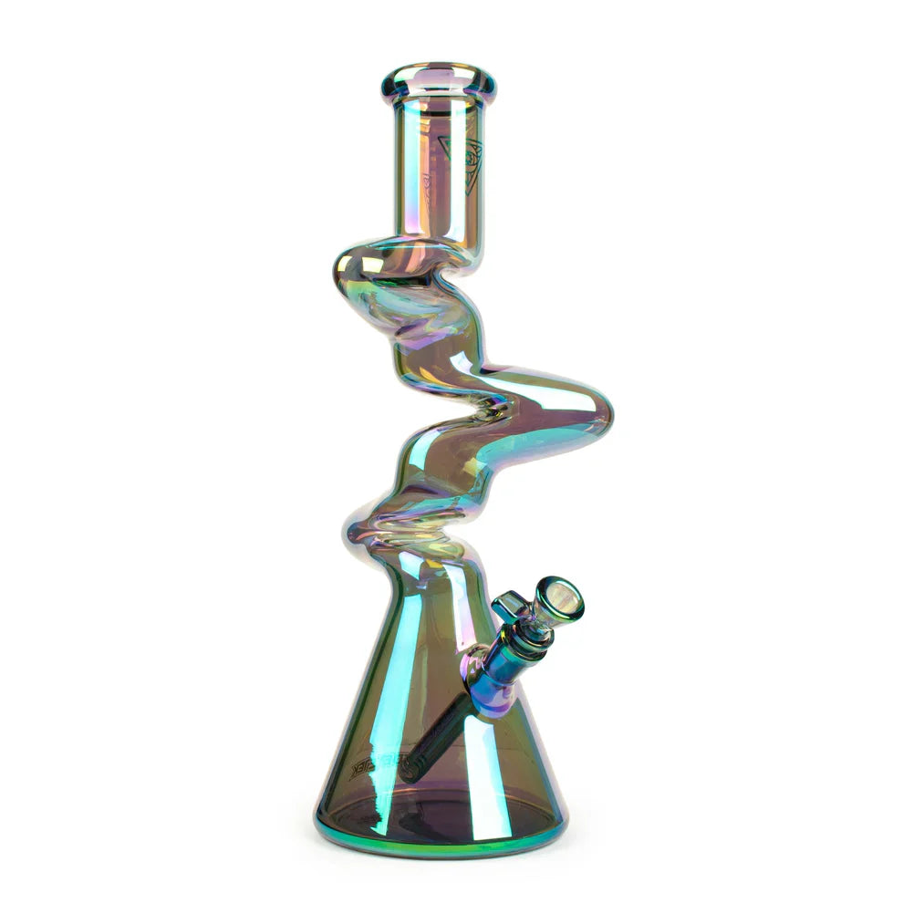 Red Eye Glass® | 16" Terminator 3-Arm Zag Water Pipe