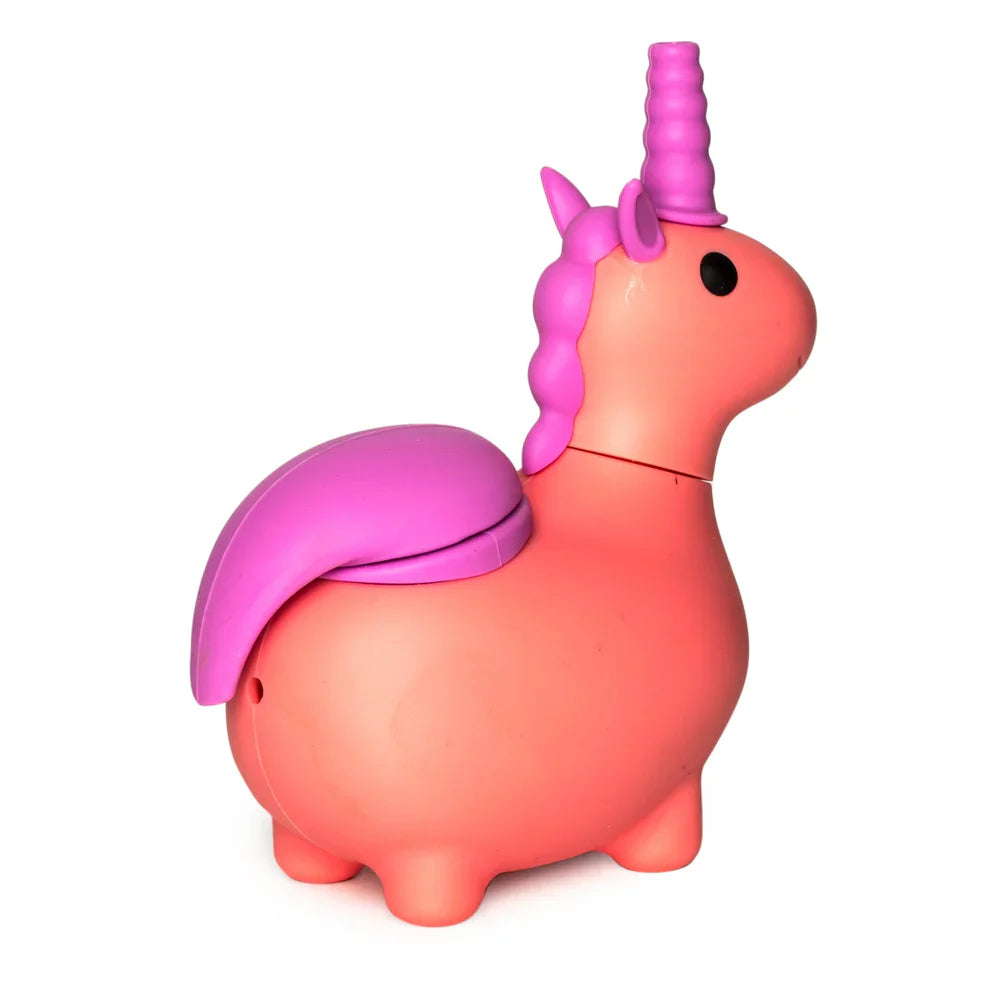 LIT® Silicone | 4.75" Unicorn Hand Pipe