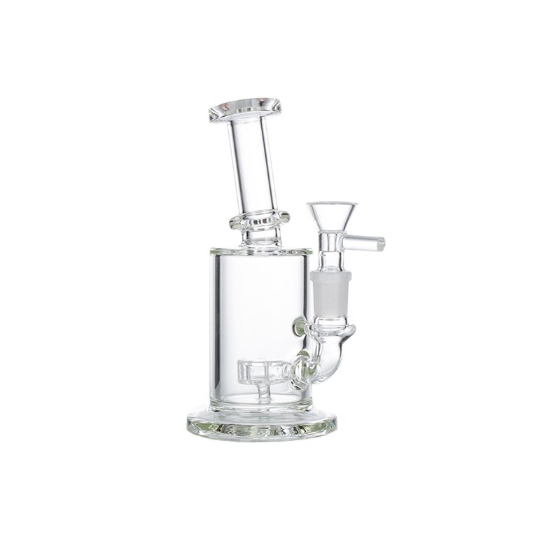 7″ Clear Glass Bong with water diffuser