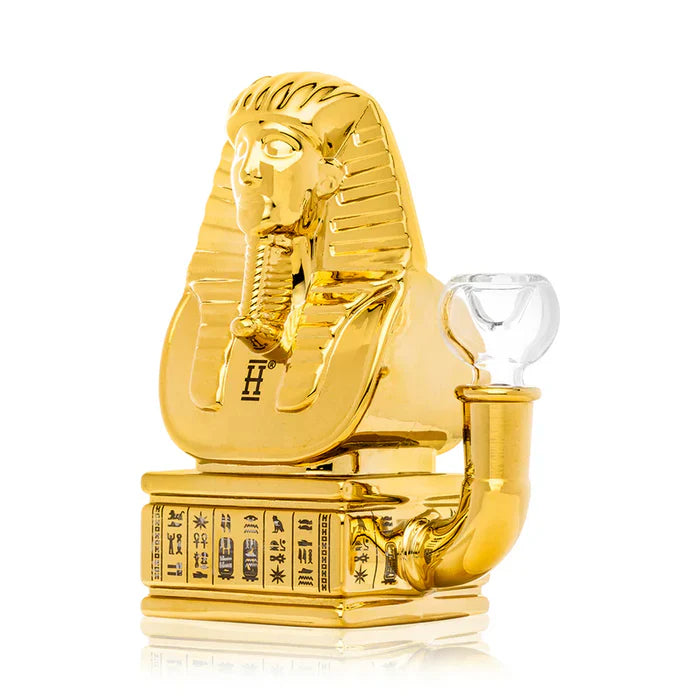 Hemper | 5.7" Ancient Egypt Bong – Pharaoh Gold Edition