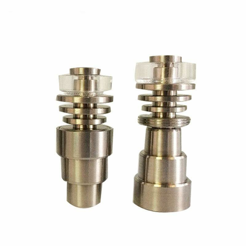 4-IN-1 Titanium Domeless Nail with quartz dish