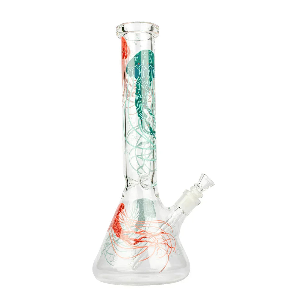 Red Eye Glass® | 15" Jellyfish Beaker Tube
