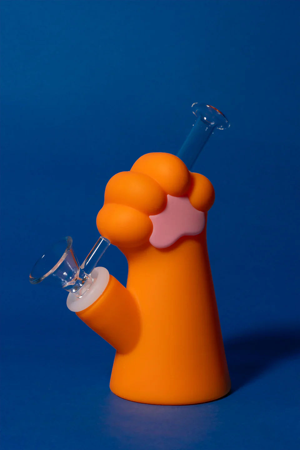 LIT® Silicone | 6" Garfield Cat Paw Water Pipe