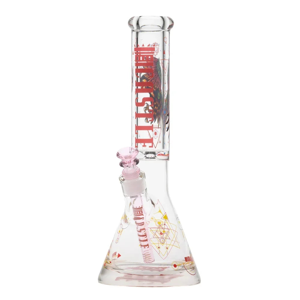 14" Wisdom Beaker Bong - 9mm Thick Glass