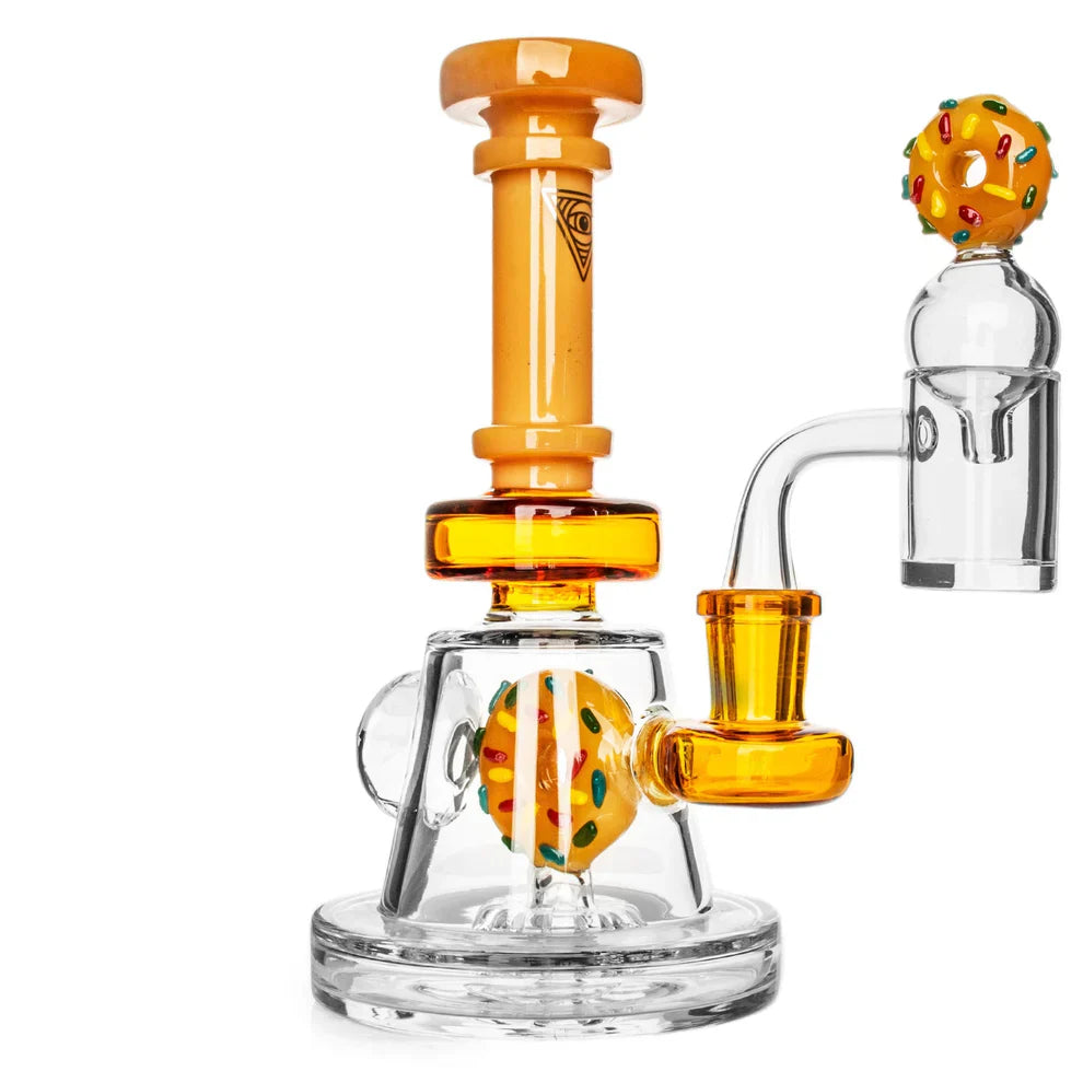 Red Eye Glass® | 8" Freshly Baked Concentrate Rig Set
