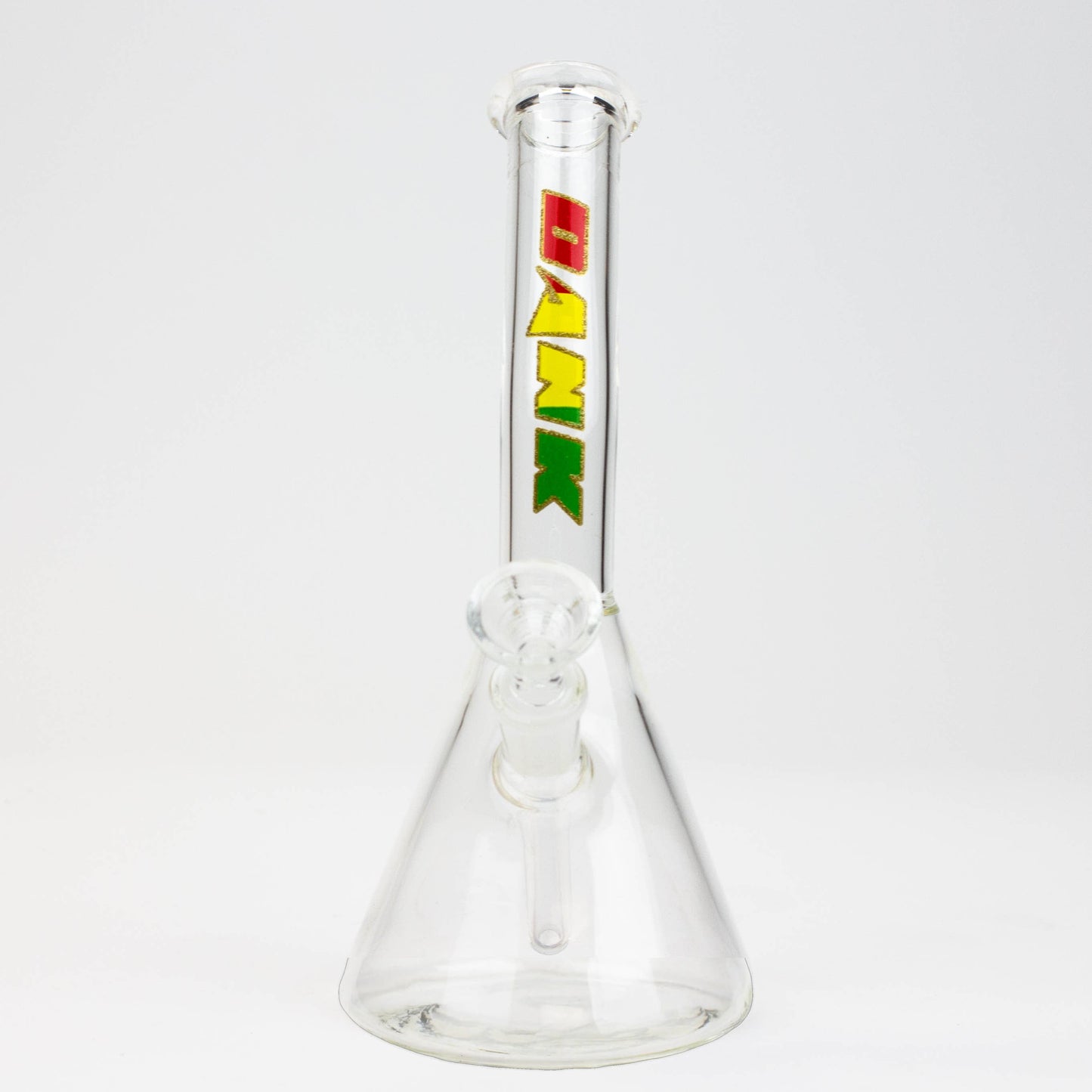 DANK | 8" beaker Bong with Bent Neck