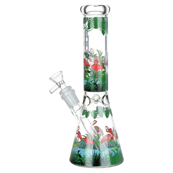 Pulsar® | 10" Chilllin flamingos Bong