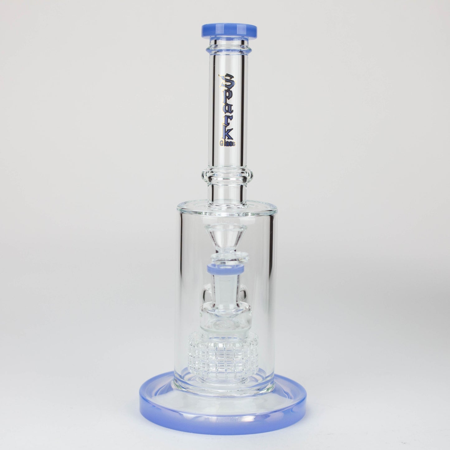 Spark - 10" SPARK barrel diffuser glass water bong_7