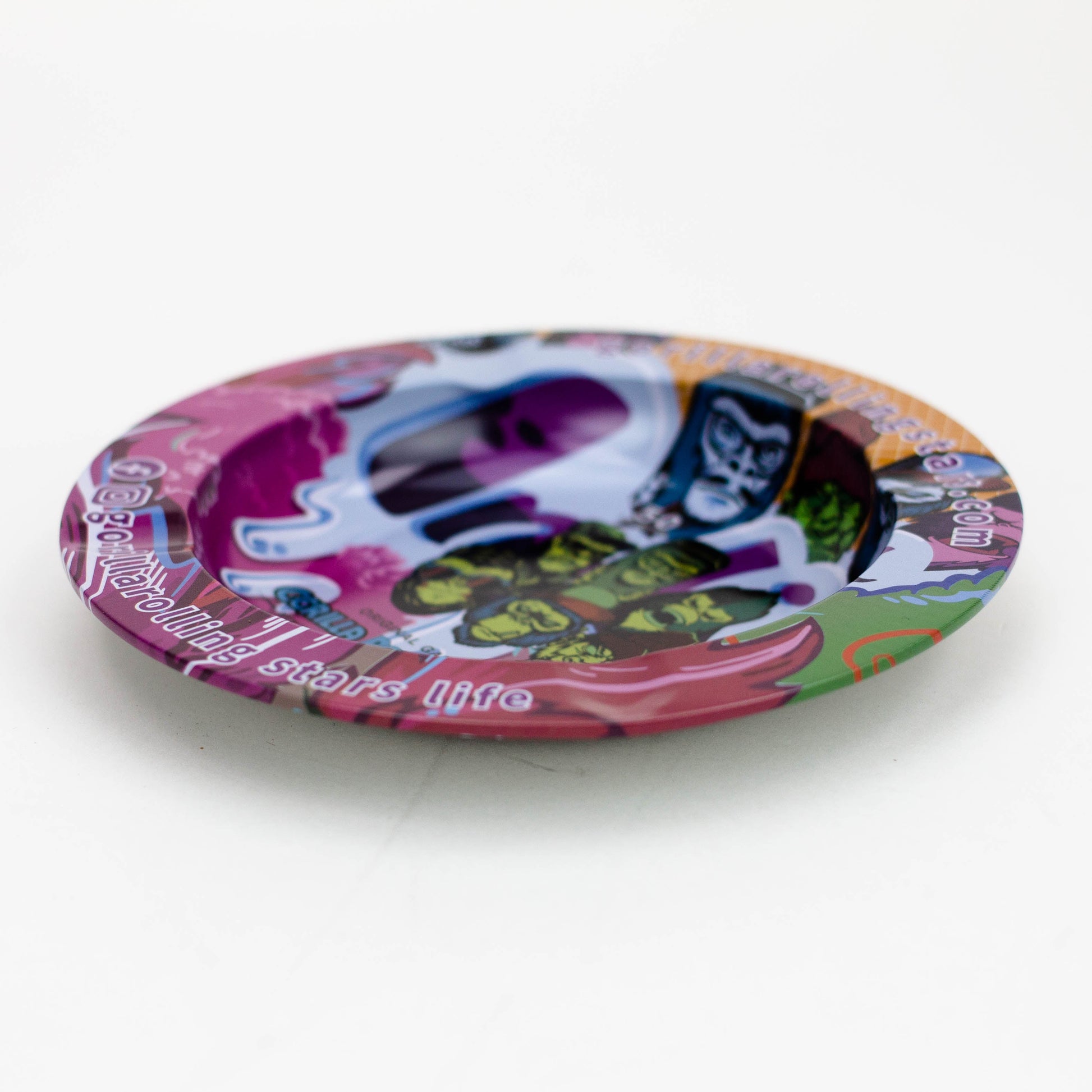Round Metal Tray Pack of 6_2
