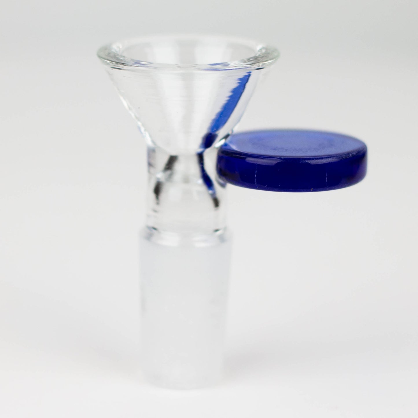 Glass bowl with color round handle for 14 mm Pack of 3_2