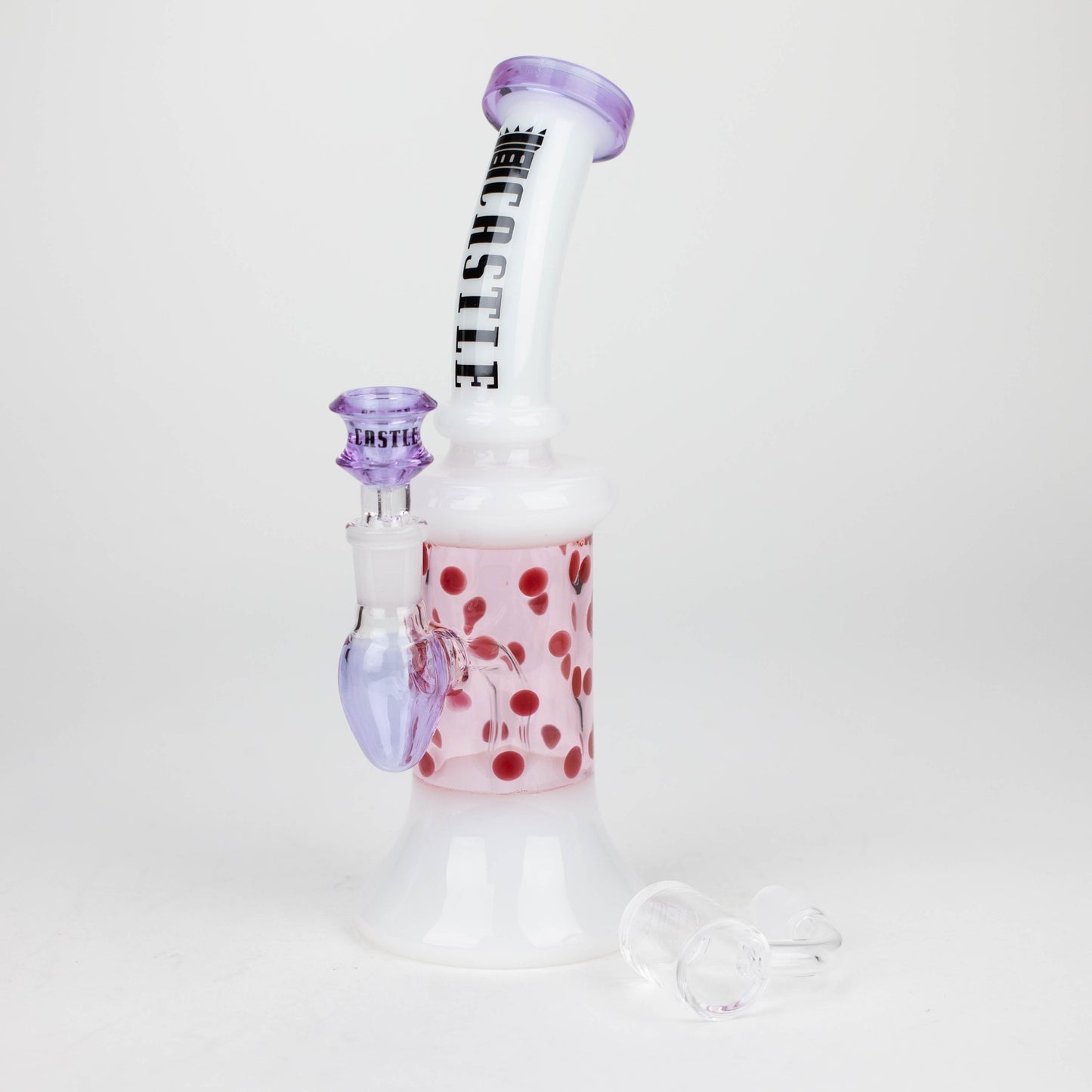 Castle Glassworks | 9" 2-in-1 Color Spots Rig_7
