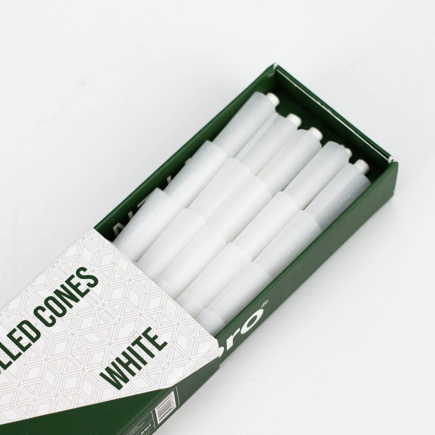 Stash-Pro | Bleached (White) Pro rolled Cones_1