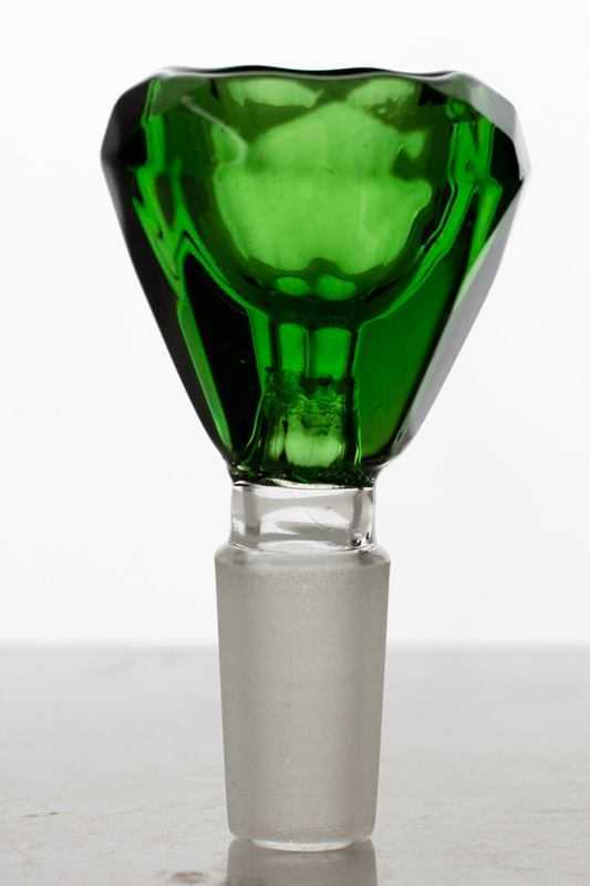 Diamond cutting shape glass bowl_2