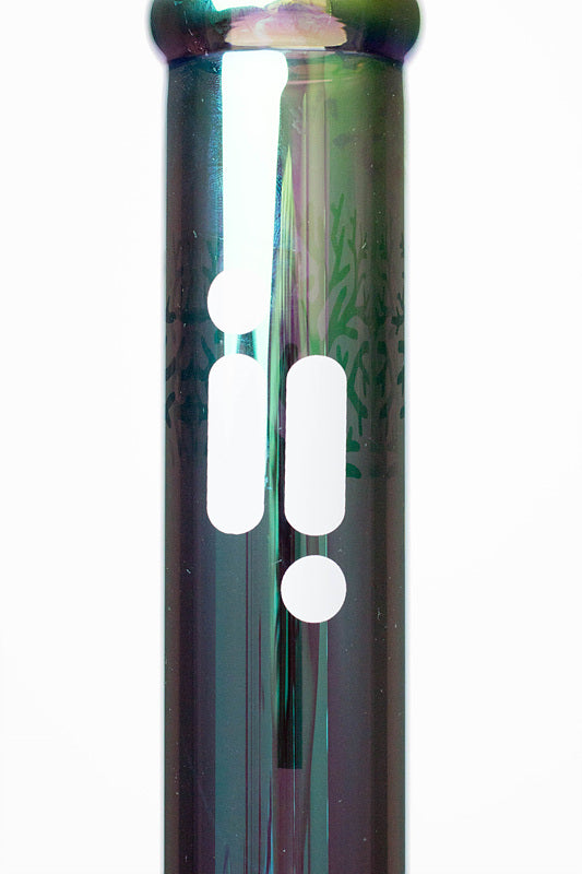 14" Infyniti Tree of life 7 mm metallic glass water bong_11