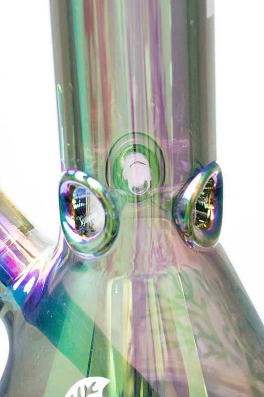 14" Infyniti Tree of life 7 mm metallic glass water bong_12