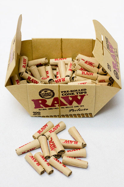 RAW Perfecto Pre-Rolled Cone Tips Box_1
