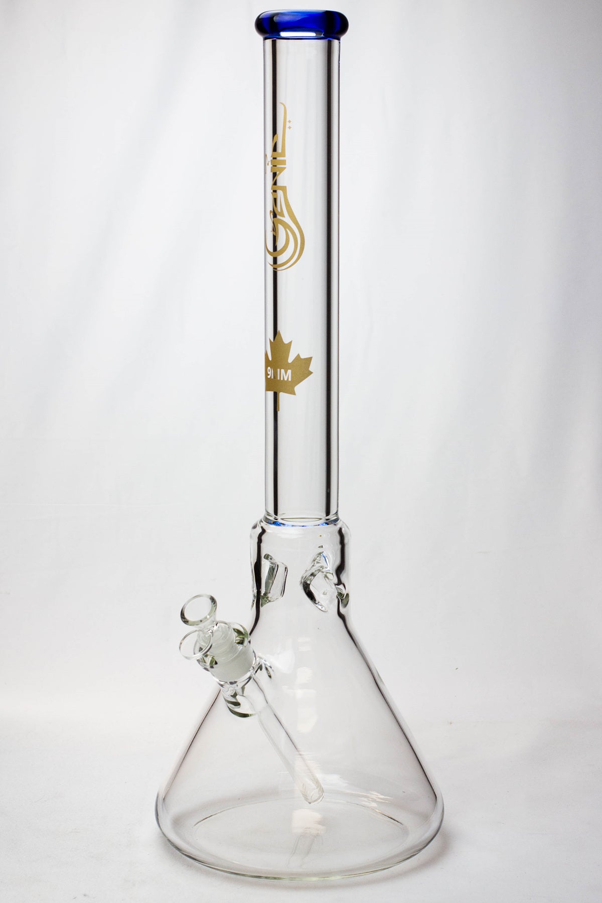 23" Genie 9 mm Giant beaker glass water bong_12