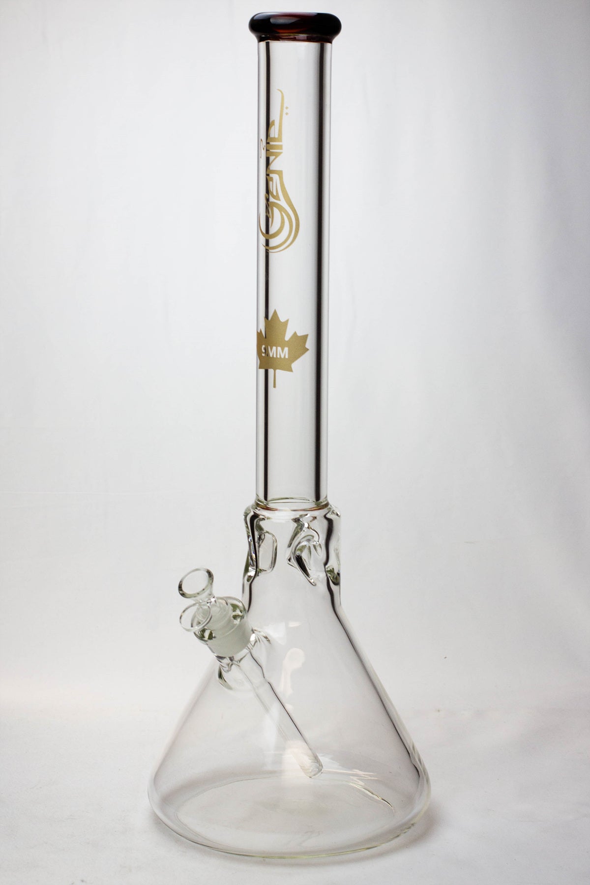 23" Genie 9 mm Giant beaker glass water bong_13