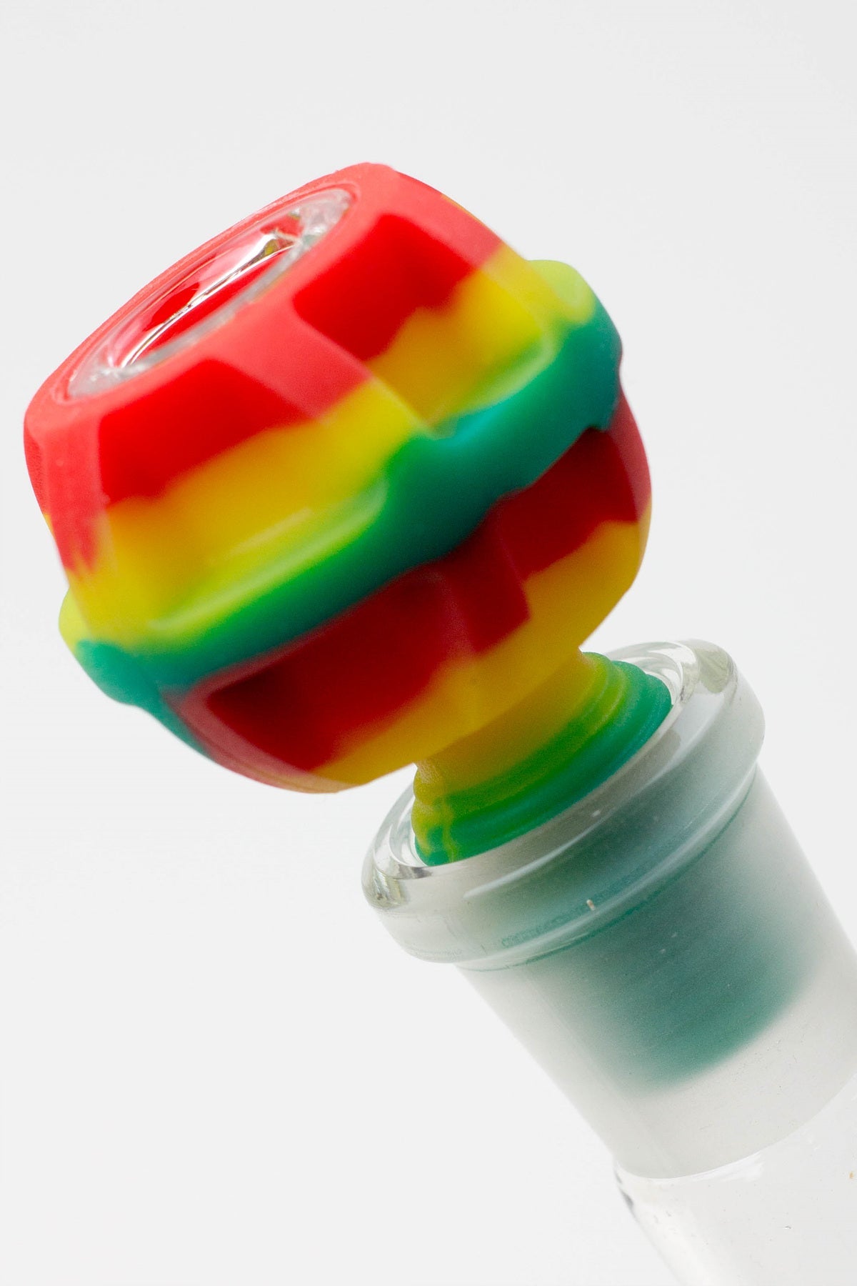 2-in-1 Silicone bowl with multi-hole glass bowl_8