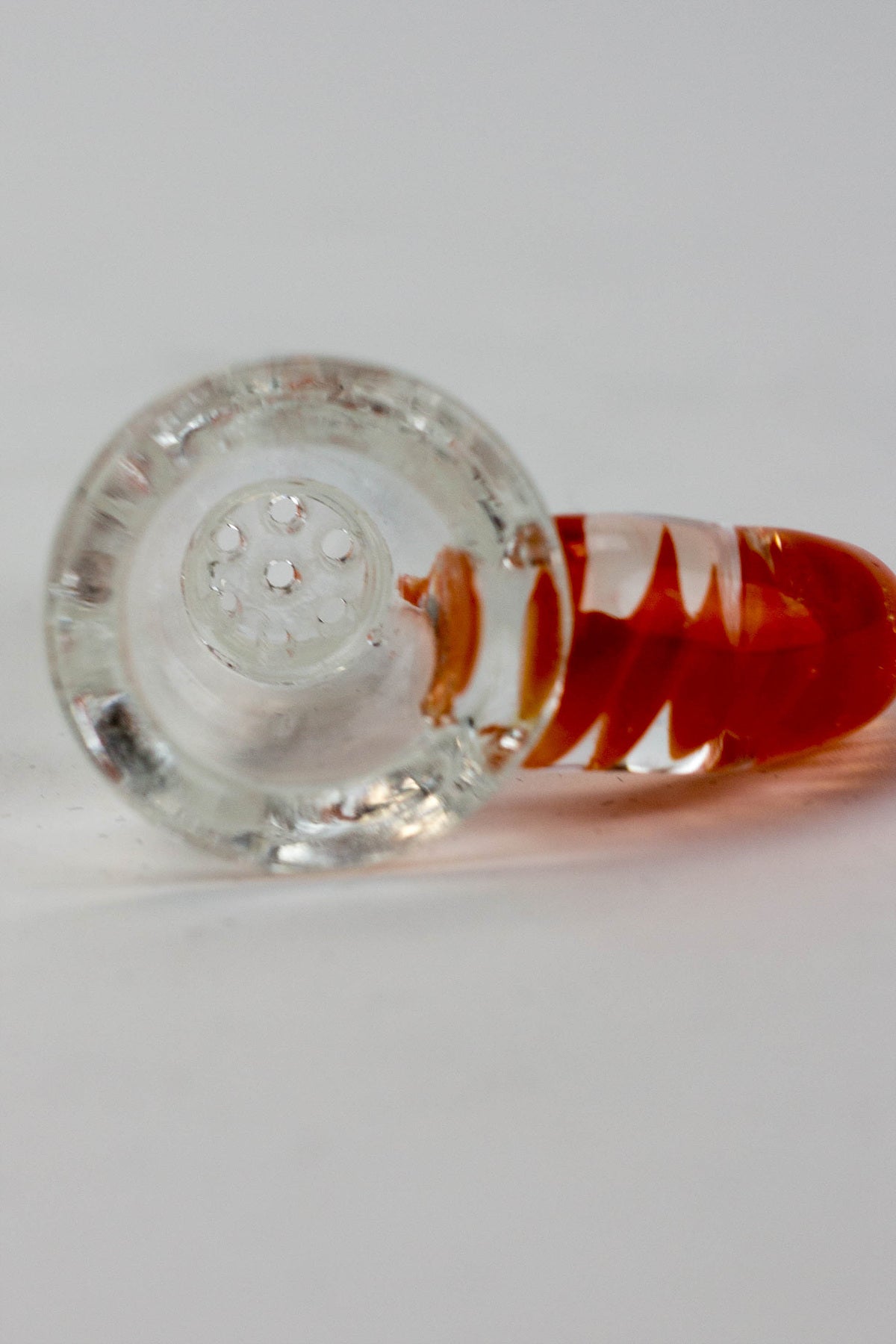 Built-in glass screen bowl with horn handle_2