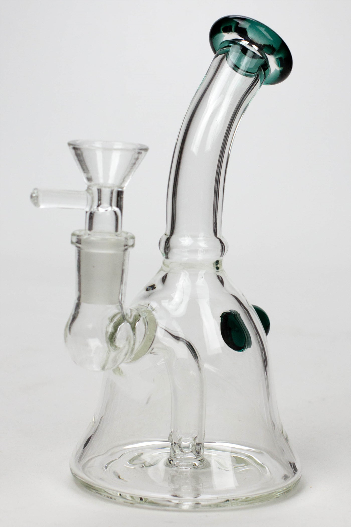 6" 2-in-1 fixed 3 hole diffuser bell bubbler_1