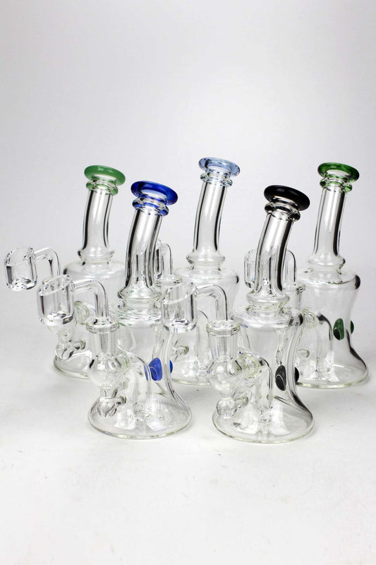 6" 2-in-1 fixed 3 hole diffuser Skirt bubbler_0