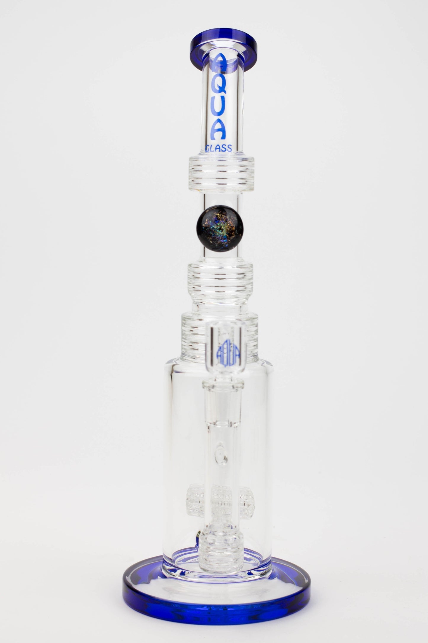 13" AQUA Glass / 2-in-1 / 7mm glass water bong_8