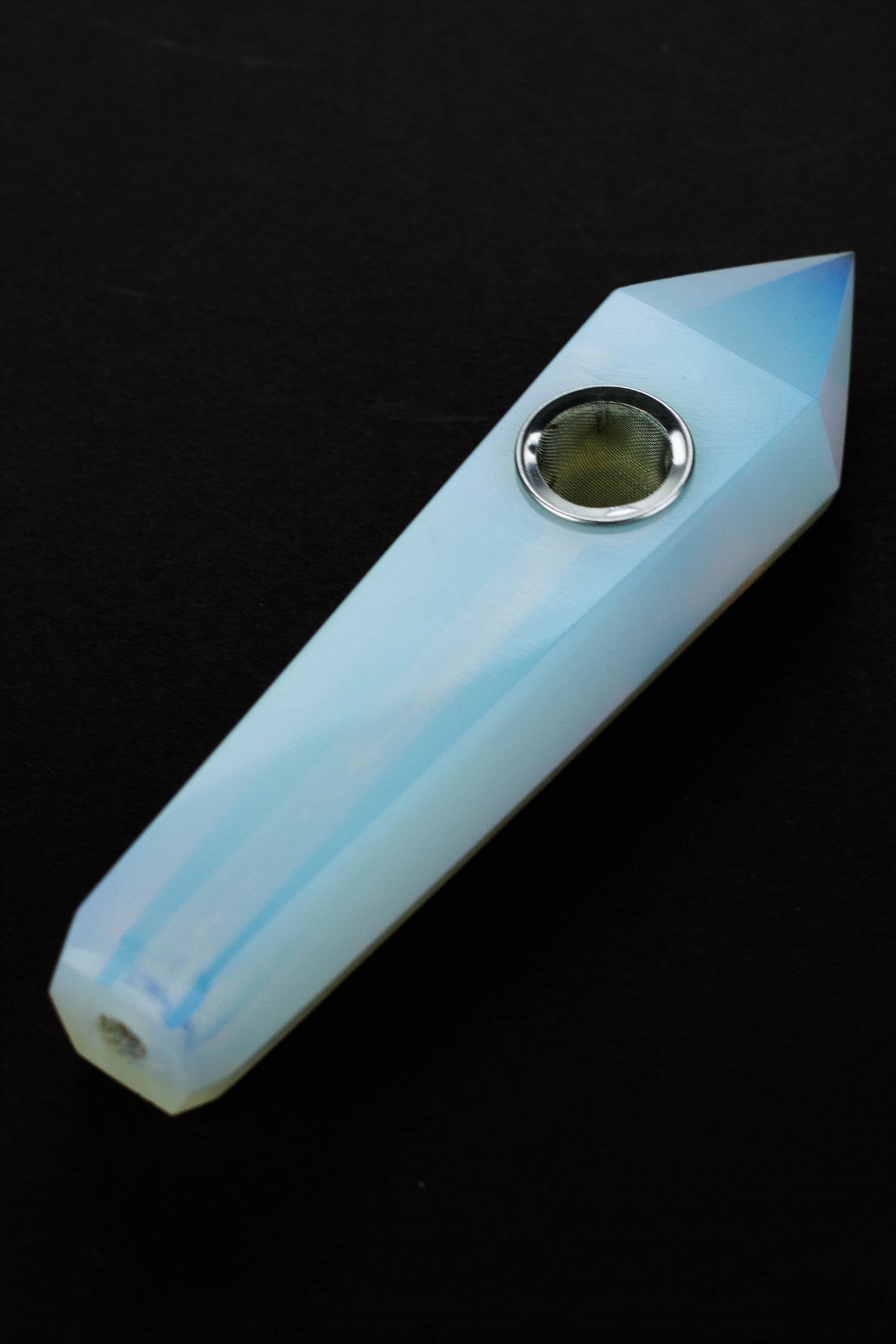 Acid Secs - Natural Plain Opal Smoking Pipe_0