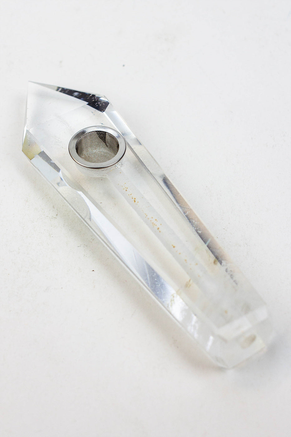 Acid Secs - Crystal Stone Smoking Pipe without choke hole_12
