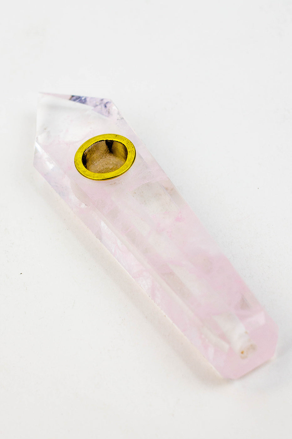 Acid Secs - Crystal Stone Smoking Pipe without choke hole_9