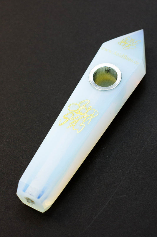 Acid Secs - Natural Opal Smoking Pipe_0