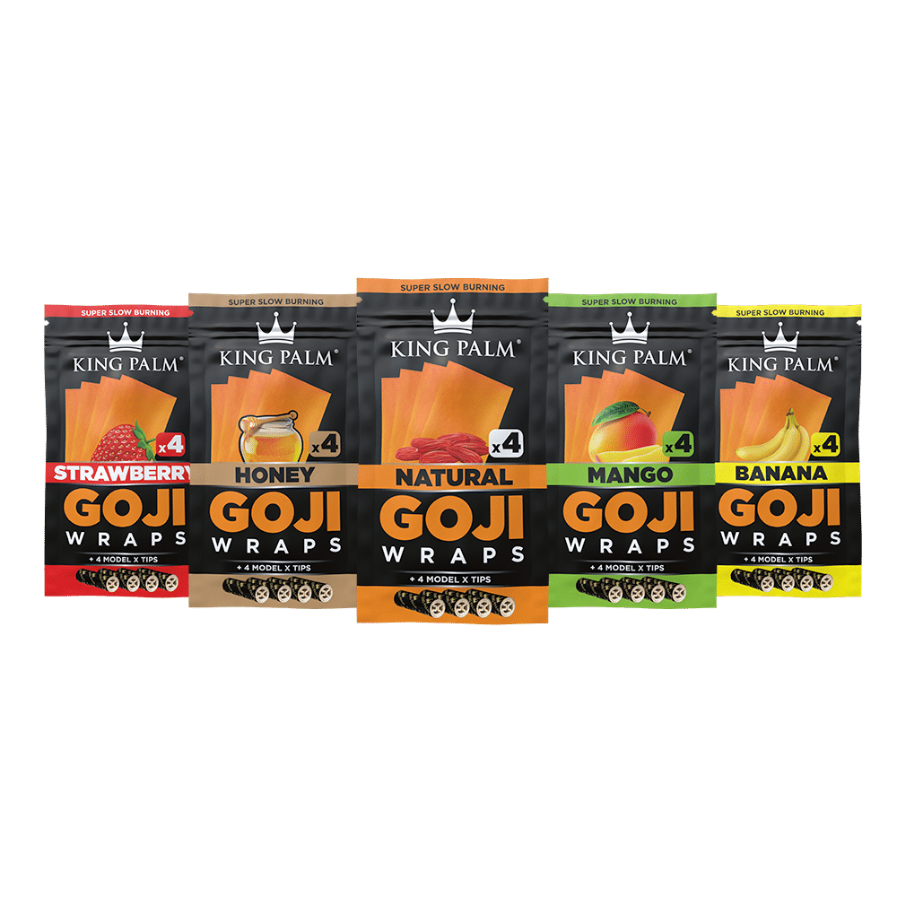 does strawberry king palm goji wraps contain tobacco Blunt | with Filter Tips King Palm | Goji Wrap