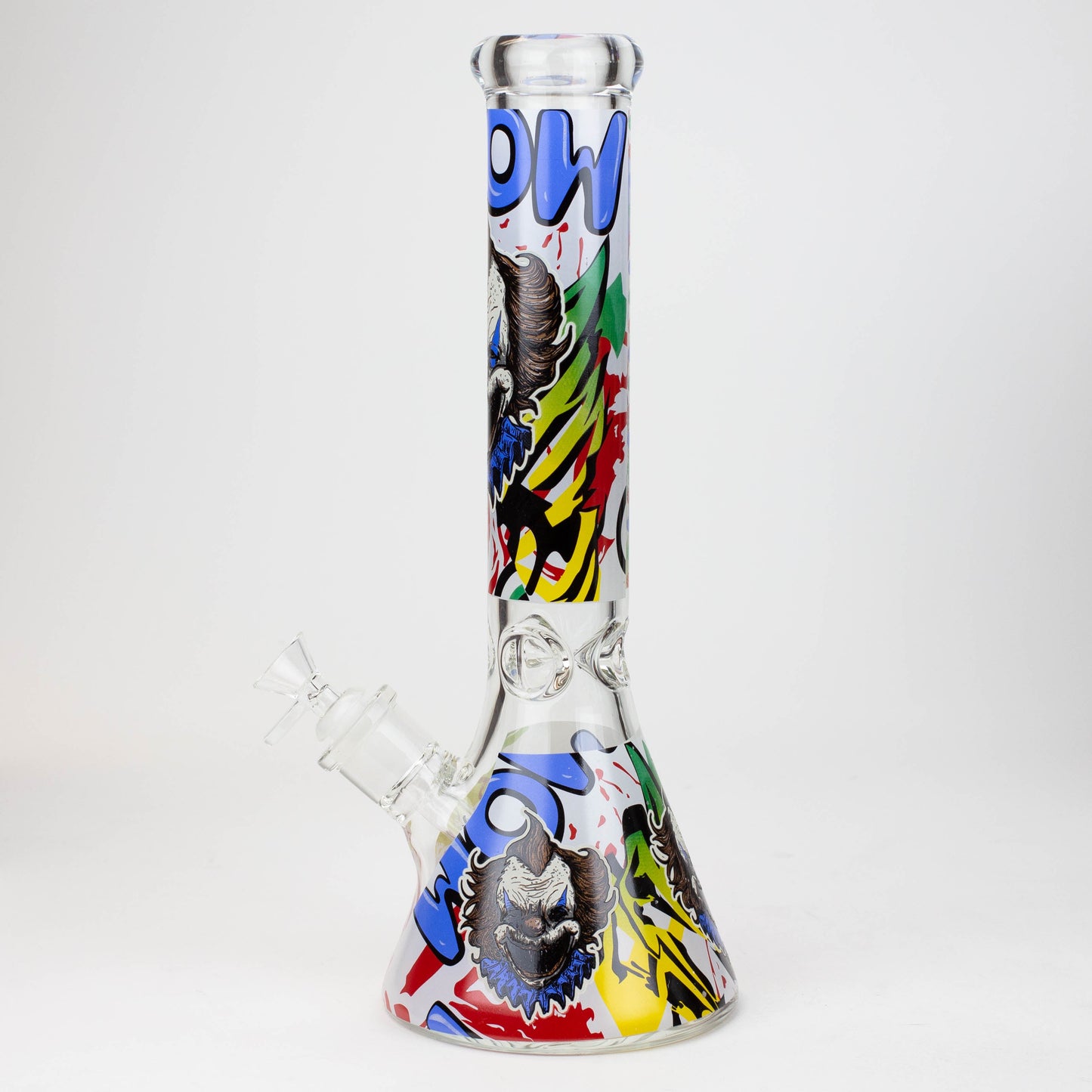 14" Freaky Clown Glow in the dark 7mm_9
