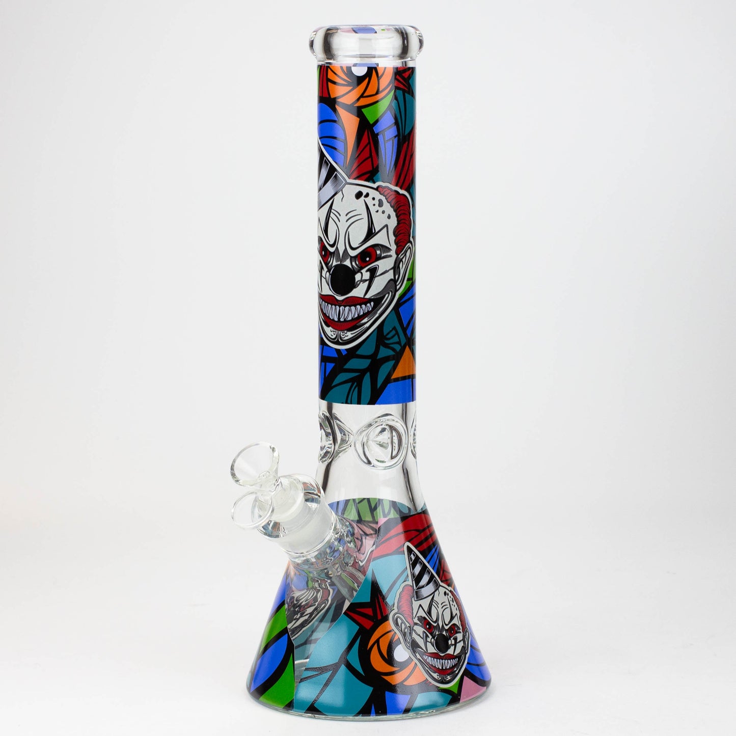 14" Freaky Clown Glow in the dark 7mm_4