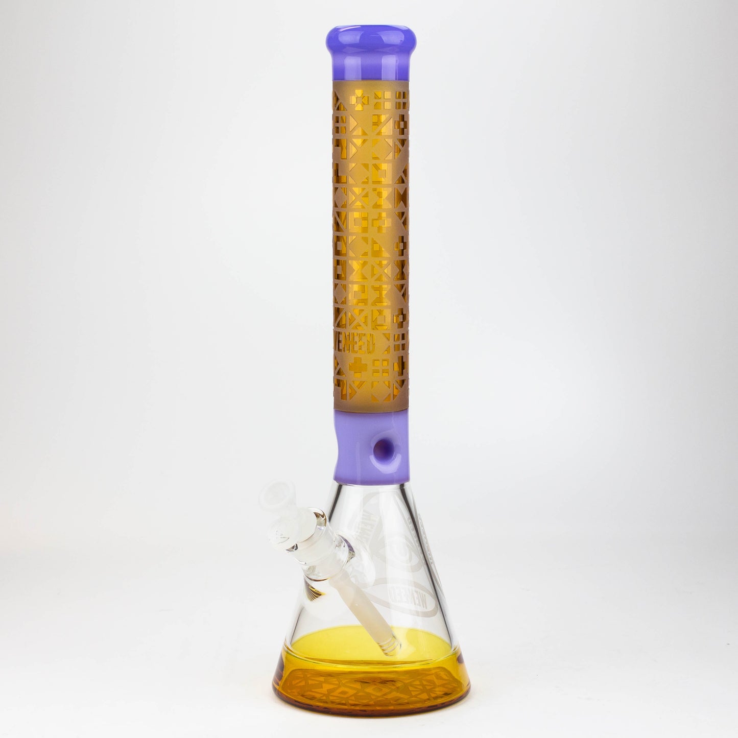 WENEED®-18" Cipher Text Beaker 7mm_12