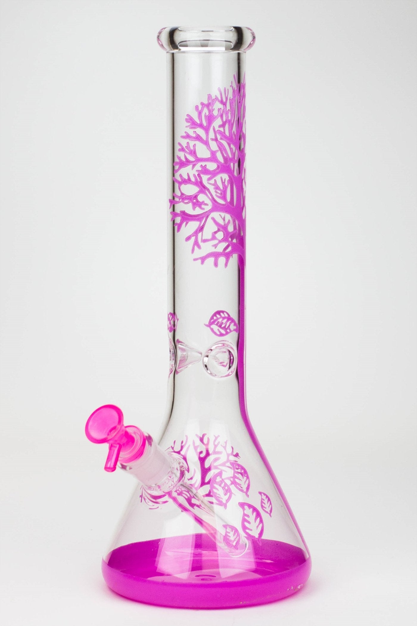 15" Tree of Life classic beaker glass bong_11