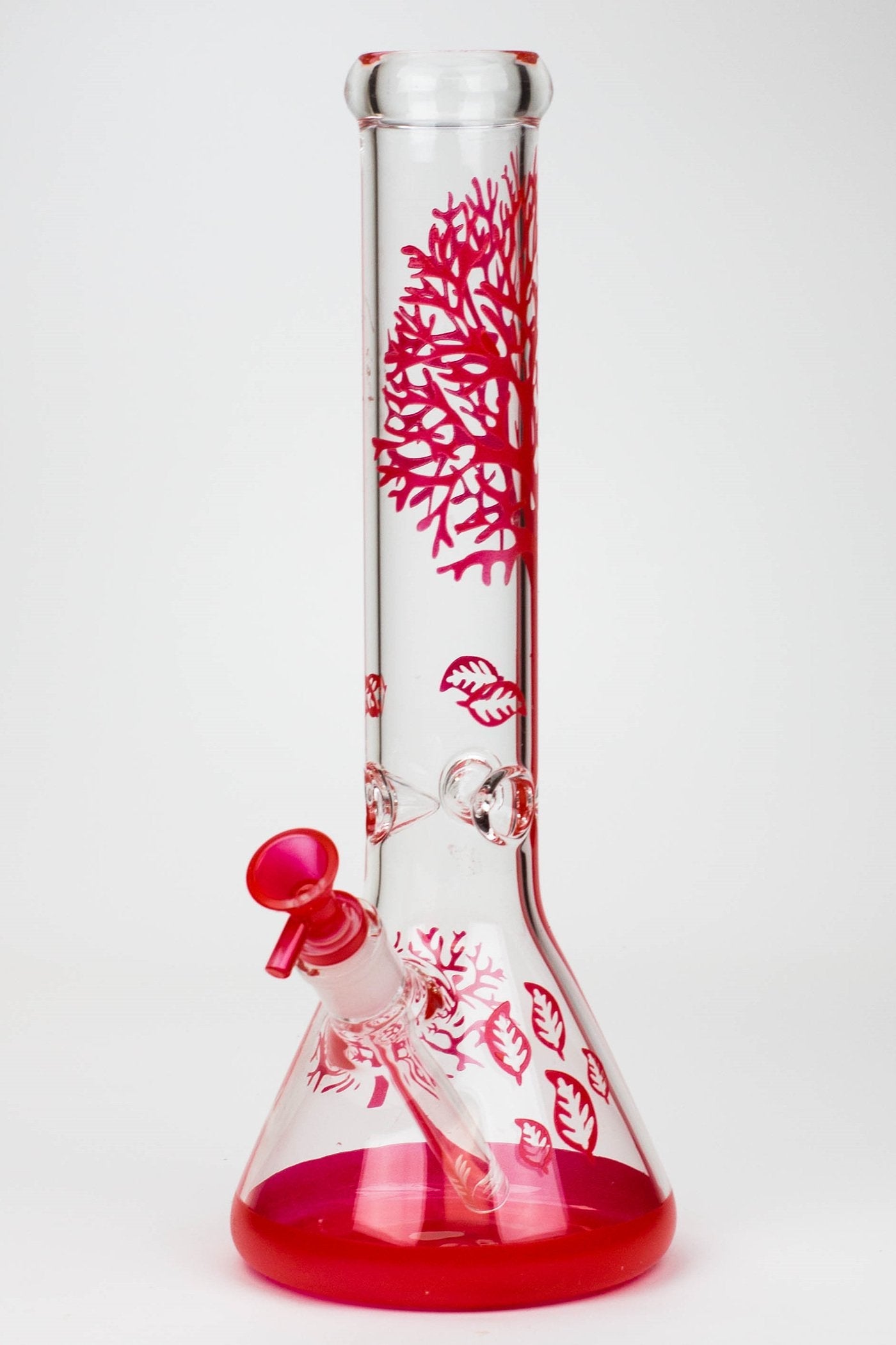 15" Tree of Life classic beaker glass bong_12