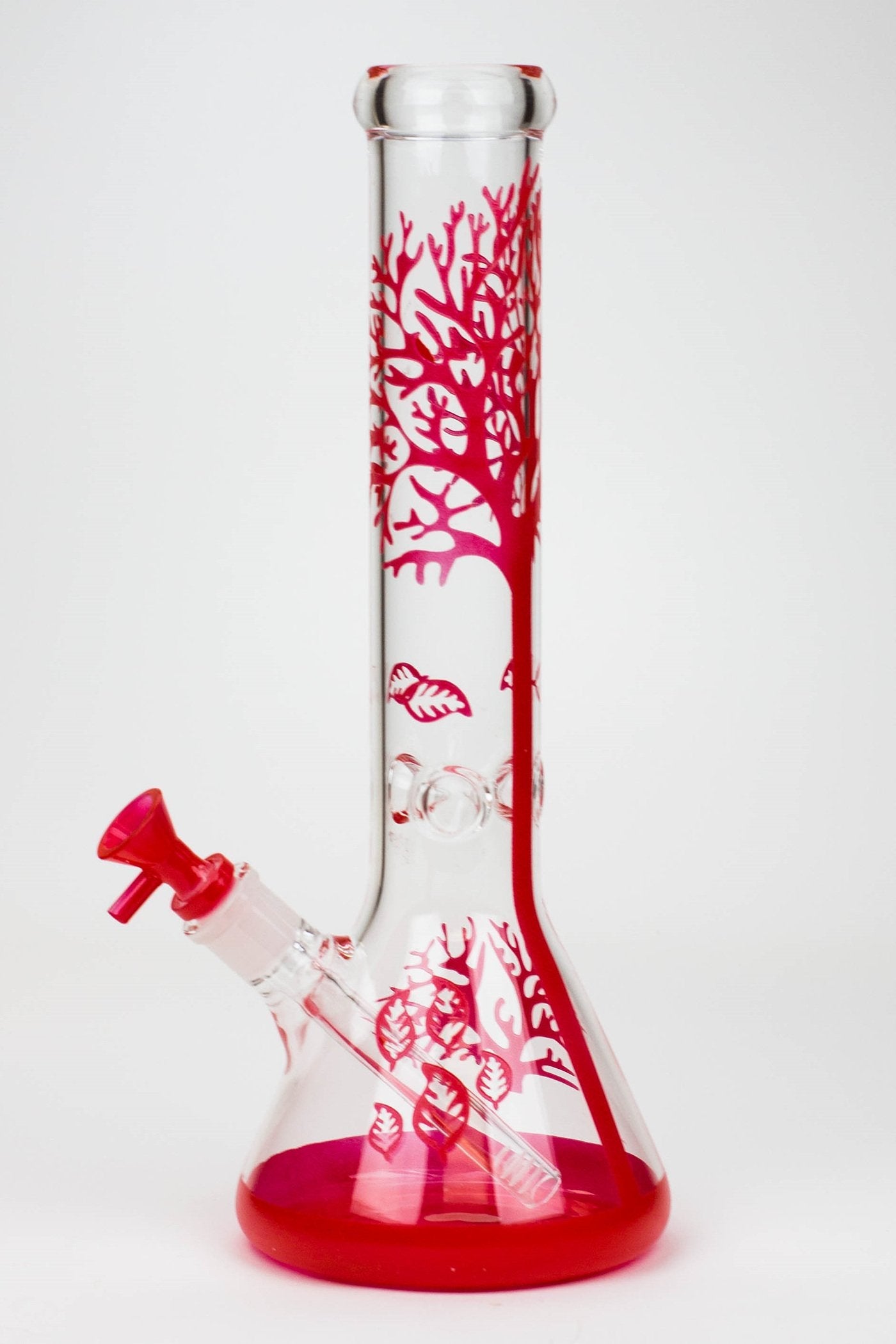 15" Tree of Life classic beaker glass bong_1