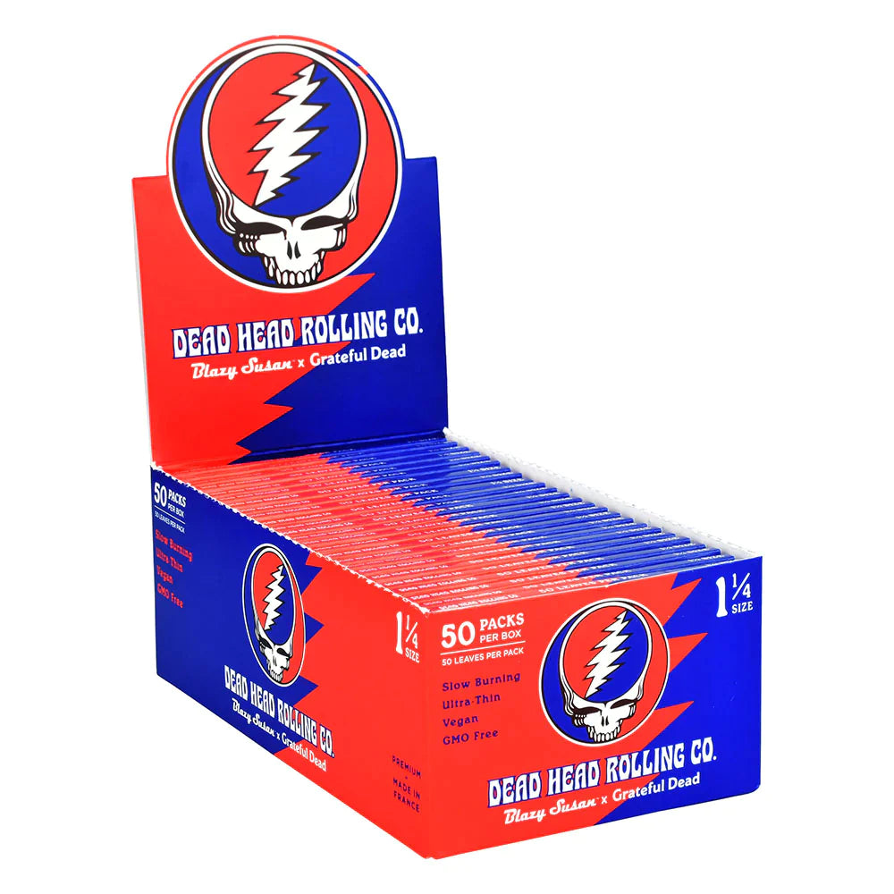 Blazy Susan | Grateful Dead 1 1/4" Rolling Papers Box of 50_0