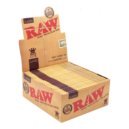 RAW Classic Natural Unrefined Rolling Paper [CP1069][CP1055]