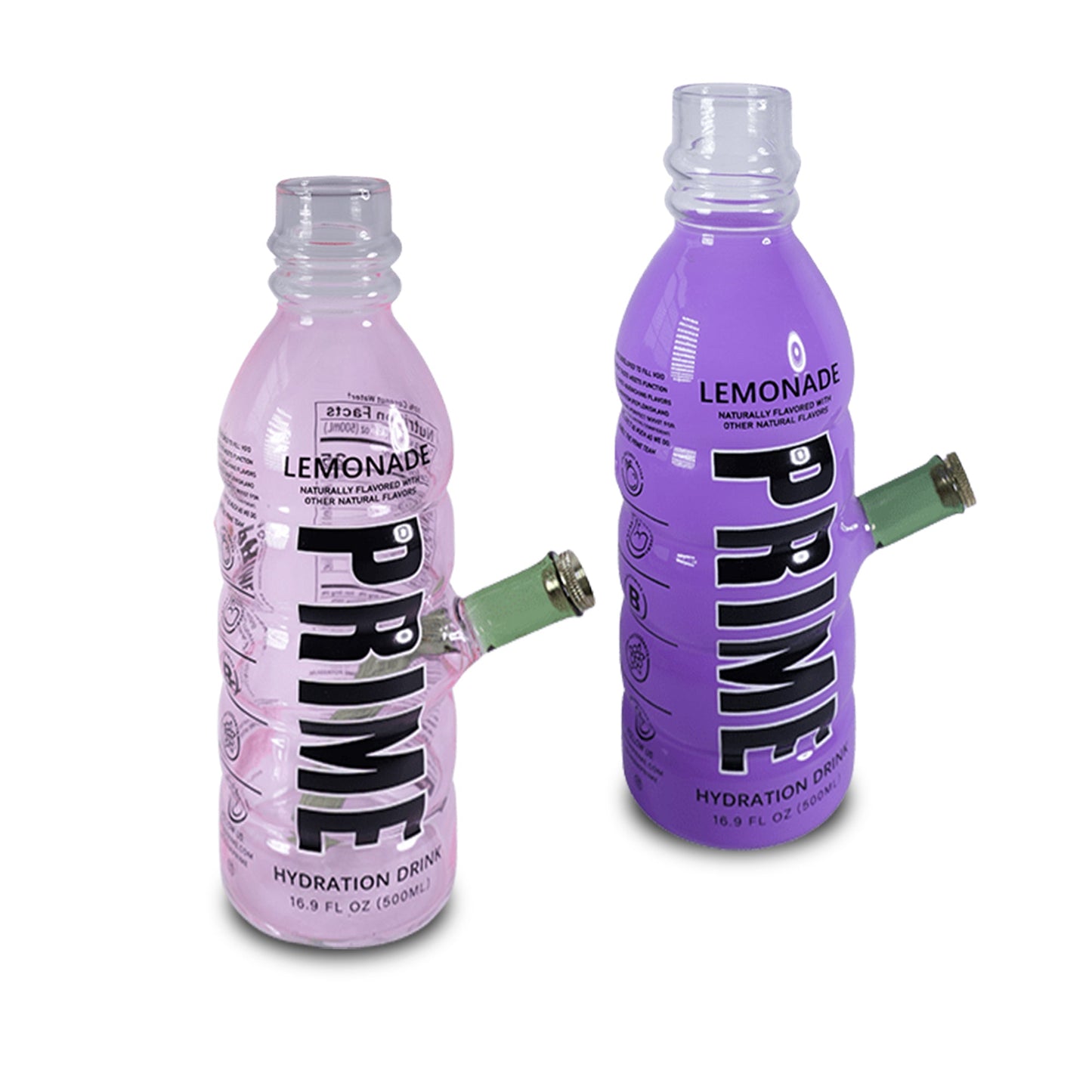 8″ Prime Bottle Glass Bong