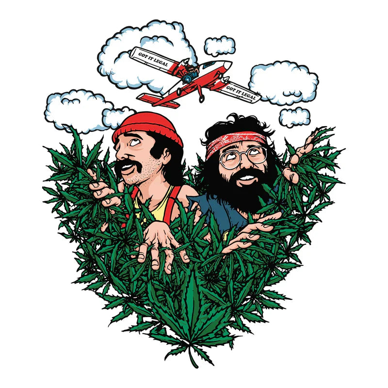Cheech & Chong® Glass | 15" Field of Dreams Beaker