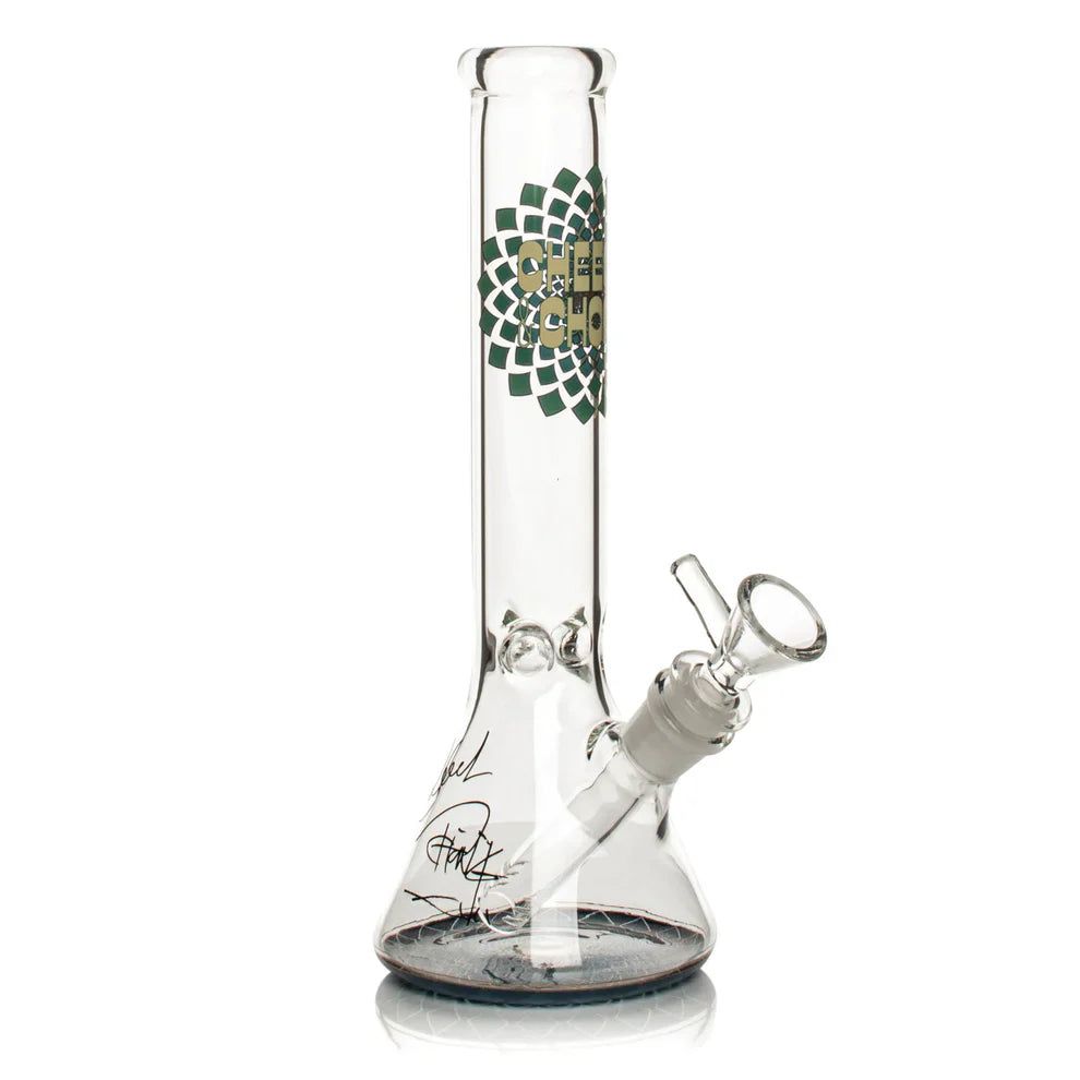Cheech & Chong® Glass | 10" Fibonacci Beaker Base Water Pipe