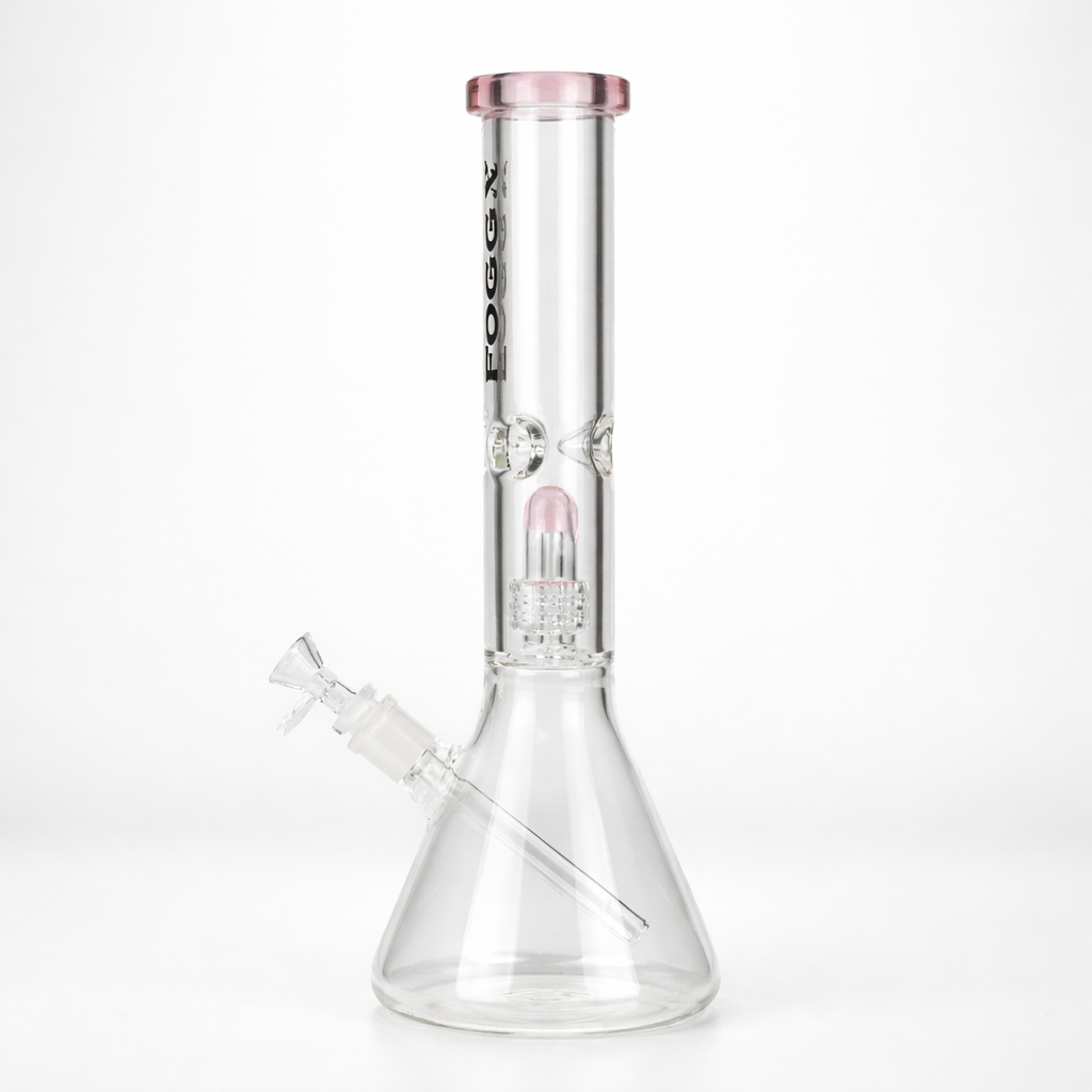 FOGGX | 14" Glass Water Pipe with Percolator