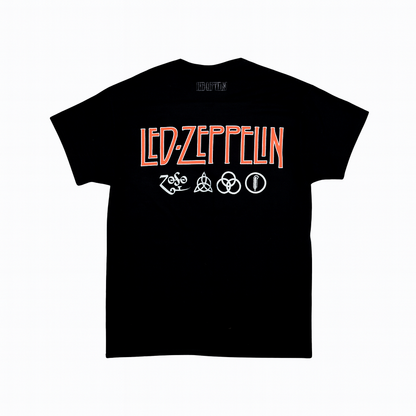 Led Zeppelin | "Insignia," Men's T-Shirt Black - Officially Licensed